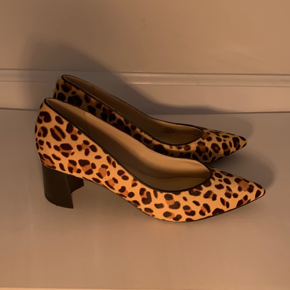 Marc Fisher | Leopard Print | Pointed Toe | Block… - image 2
